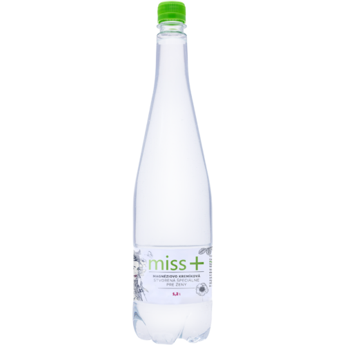 Looduslik kergelt gaseeritud mineraalvesi miss+ / 1,2 l / Plastpudel / 1 tk